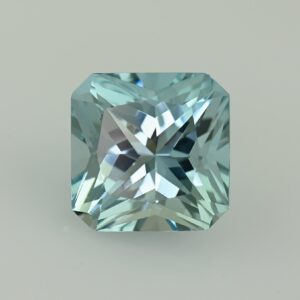 Aquamarine sq rad 11.0x10.9mm 5.95cts N aq300 a