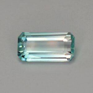 BiColorTourmaline eme cut 10.8x5.5mm 1.87cts N tm1261 SOLD