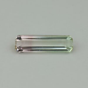 BiColorTourmaline eme cut 13.7x4.2mm 1.60cts N tm1686