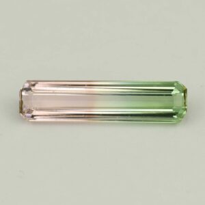 BiColorTourmaline eme cut 19.2x4.8mm 3.06cts N tm1677 a scaled 1 SOLD
