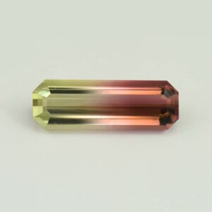 BiColorTourmaline eme cut 20.7x7.0mm 7.34cts N tm1671 a scaled 1