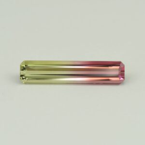 BiColorTourmaline eme cut 26.6x5.8mm 7.25cts N tm1670 a scaled 1 SOLD
