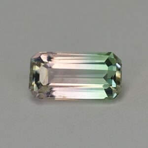 BiColorTourmaline eme cut 8.0x4.0mm 0.90cts N tm1247 SOLD