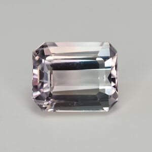 BiColorTourmaline eme cut 9.5x7.6mm3.34cts tm1270