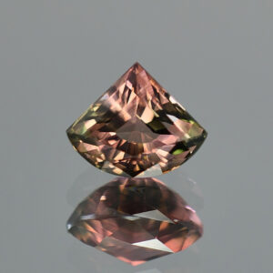 BiColorTourmaline fan 12.1x9.9mm 4.51cts N tm1066 crop