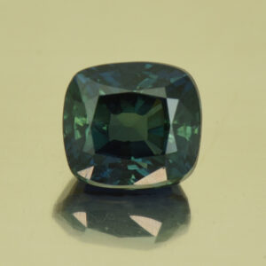 BlueGreenSapphire cush 6.5x6.0mm 1.98cts N sa521 SOLD