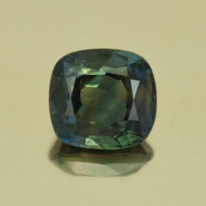 BlueGreenSapphire cush 7.5x7.0mm 2.39cts N sa534 SOLD