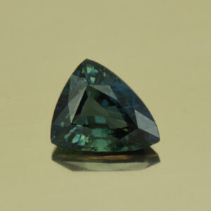 BlueGreenSapphire drop trill 8.1x6.8mm 1.70cts N sa525