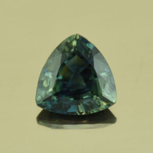 BlueGreenSapphire trill 7.4mm 1.61cts H sa505