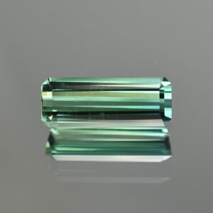 BlueGreenTourmaline eme cut 14.5x5.5mm 3.16cts tm403