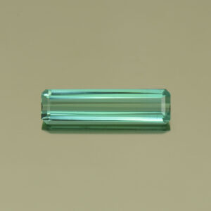 BlueGreenTourmaline eme cut 18.1x4.9mm 2.98cts N tm402
