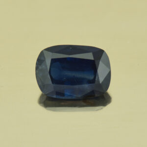BlueSapphire cush 8.5x6.0mm 2.06cts H sa504