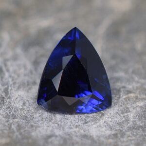 BlueSapphire drop trill 7.1x6.1mm 1.09cts N sa324
