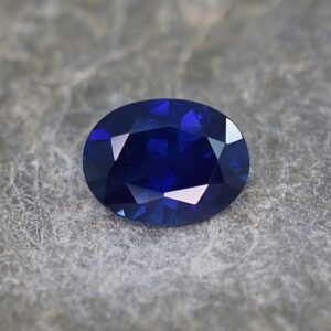 BlueSapphire oval 8.15x6.21x3.91mm 1.48cts H GIT sa427 SOLD