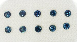 BlueSapphire round 3.0.mm 1.25cts 10pcs N sa289 SOLD