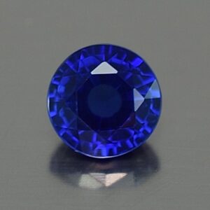 BlueSapphire round 4.7mm 0.60cts H sa474 SOLD
