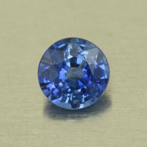 BlueSapphire round 5.4mm 0.81cts H sa957 SOLD