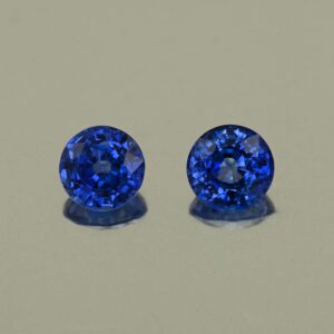 BlueSapphire round pair 6.4mm 2.72cts H sa1046 scaled 1