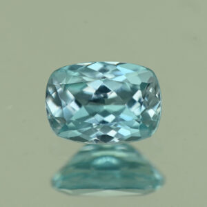 BlueZircon cush 7.1x5.1mm 1.33cts H zn6990