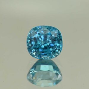BlueZircon cush 8.0x7.6x6.5mm 4.14cts H zn7759 SOLD