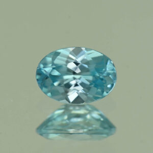 BlueZircon oval 6.7x4.8mm 1.02cts H zn7000 SOLD
