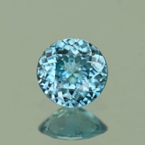 BlueZircon round 6.2mm 1.11cts H zn5807