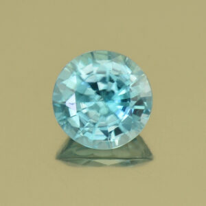 BlueZircon round 6.4mm 1.47cts H zn4954