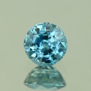 BlueZircon round 6.4mm 1.75cts H zn6661