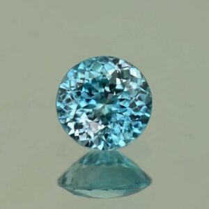 BlueZircon round 6.5mm 1.38cts H zn7026 SOLD