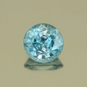 BlueZircon round 6.5mm 1.57cts H zn4958 SOLD
