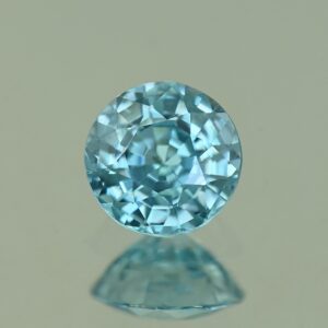 BlueZircon round 6.6mm 1.61cts H zn6663 SOLD