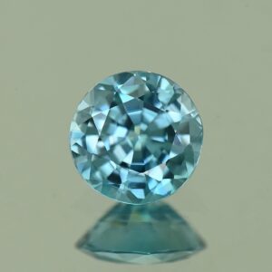 BlueZircon round 6.7mm 1.55cts H zn6664
