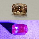 CCDragonGarnet cush 5.9x4.4mm 0.84cts N cc447 combo UV