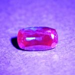CCDragonGarnet cush 6.3x3.7mm 0.70cts N cc449 UV