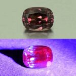 CCDragonGarnet cush 8.7x6.5mm 2.81cts N cc454 combo UV