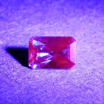 CCDragonGarnet eme cut 5.5x3.7mm 0.54cts N cc455 UV