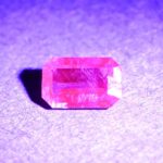 CCDragonGarnet eme cut 6.0x3.9mm 0.55cts N cc456 UV