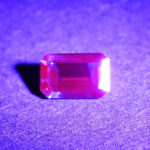 CCDragonGarnet eme cut 6.1x4.0mm 0.60cts N cc457 UV