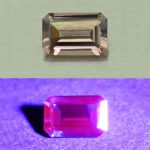 CCDragonGarnet eme cut 6.1x4.0mm 0.60cts N cc457 combo UV