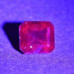 CCDragonGarnet eme cut 6.5x6.0mm 1.41cts N cc286 UV