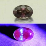 CCDragonGarnet oval 10.3x7.2mm 3.28cts N cc178 combo UV