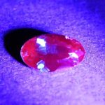 CCDragonGarnet oval 7.0x4.2mm 0.67cts N cc580 UV SOLD
