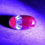 CCDragonGarnet oval 9.1x5.0mm 1.67cts N cc582 UV