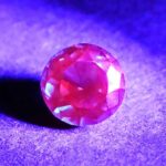 CCDragonGarnet round 5.2mm 0.75cts N cc584 UV