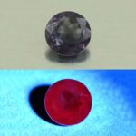 CCDragonGarnet round 6.4mm 1.27cts N cc431 combo UV