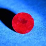 CCDragonGarnet round 6.6x6.5mm 1.14cts N cc432 UV SOLD