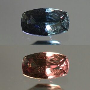 CCGarnet cushion 6.6x3.8mm 0.67cts combo cc234