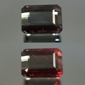 CCGarnet eme cut 8.1x6.2mm 2.46cts combo cc313 SOLD