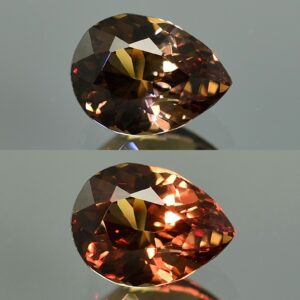 CCGarnet pear 12.0x9.0mm 5.56cts combo cc229