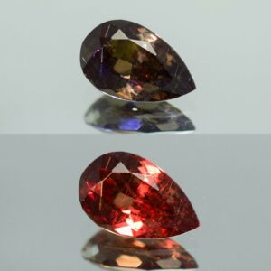 CCGarnet pear 12.1x7.7mm 3.51cts combo